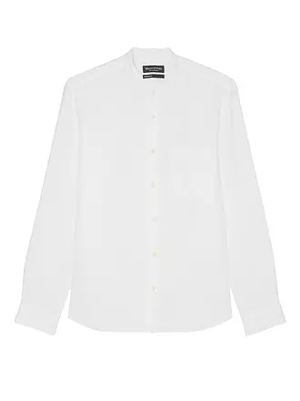MARC O'POLO | Leinenhemd | weiss